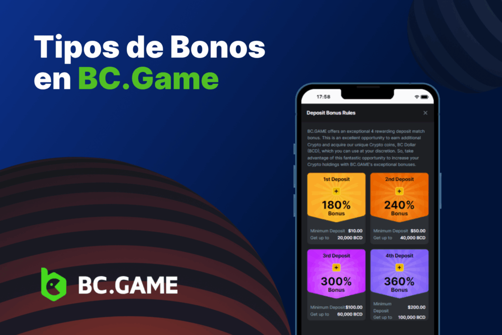 Tipos de Bonos en BC.Game