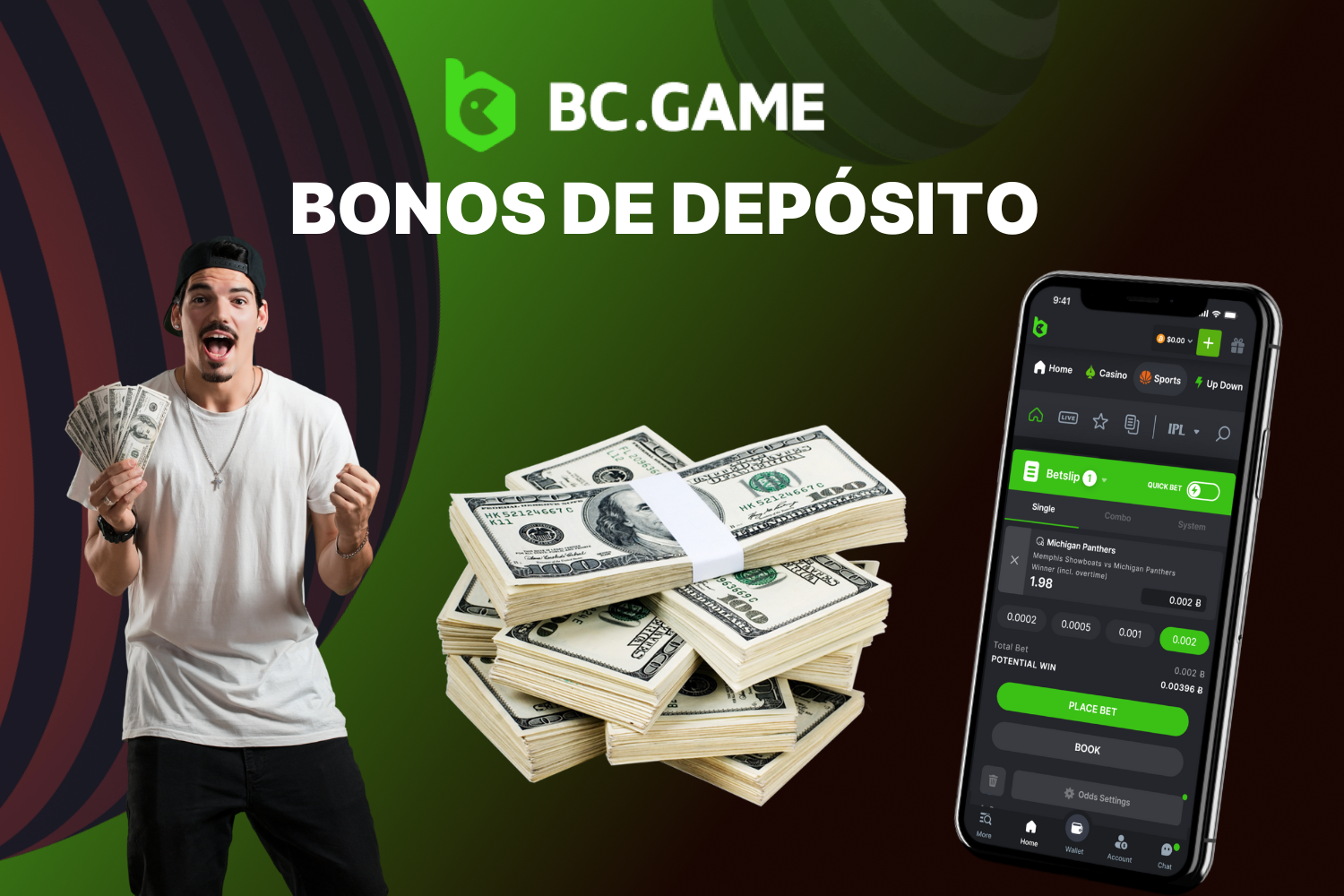 Beneficios de realizar retiros instantáneos en BC.Game