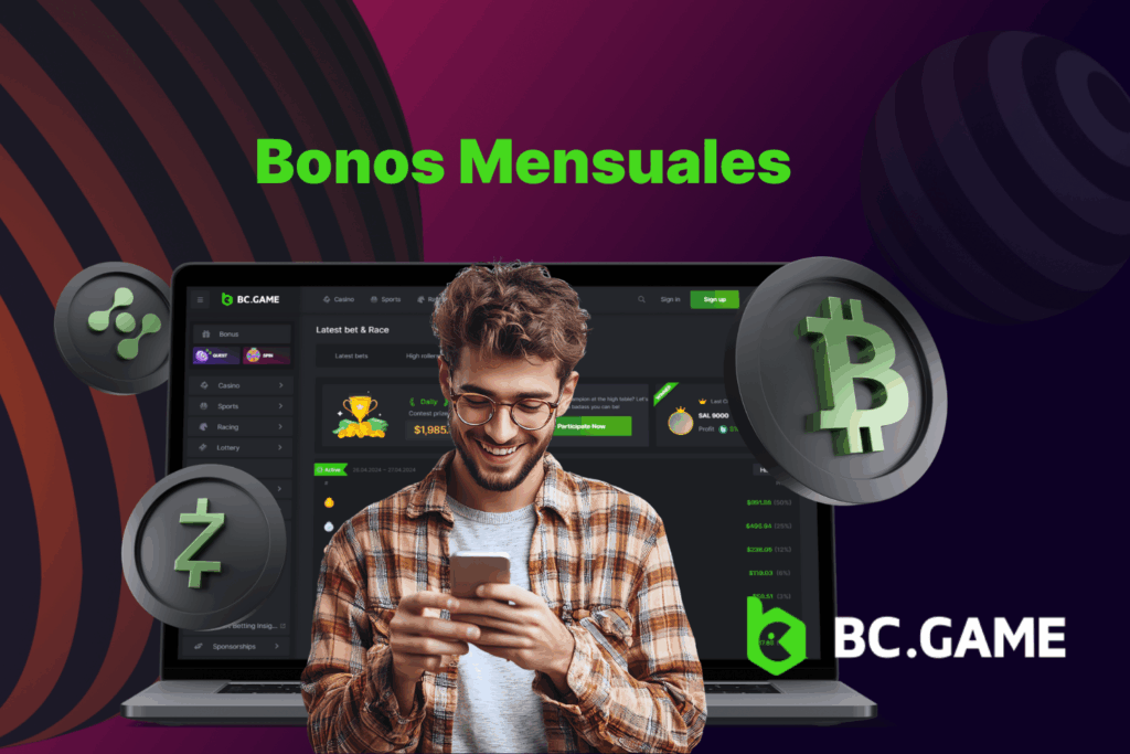 Bonos Mensuales en BC.Game