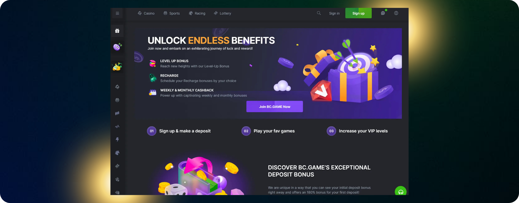 Retiro en BC.Game: pasos para realizarlo correctamente